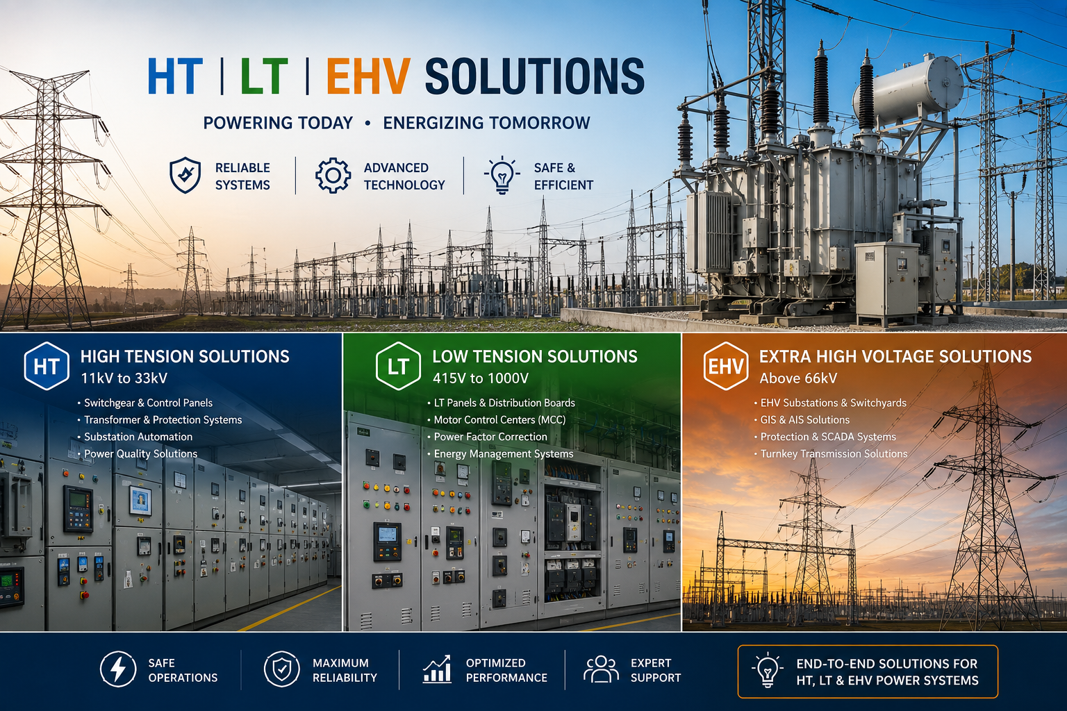 HT, LT & EHV Electrical Solutions in Pune